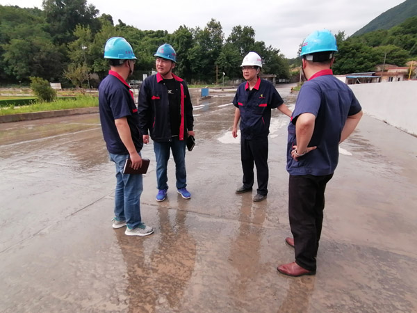 公司開展二季度安環(huán)、消防、防汛綜合大檢查