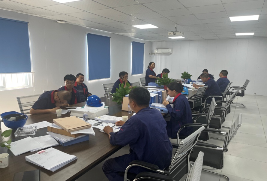 公司開(kāi)展年度質(zhì)量、環(huán)境、職業(yè)健康安全管理體系內(nèi)審工作