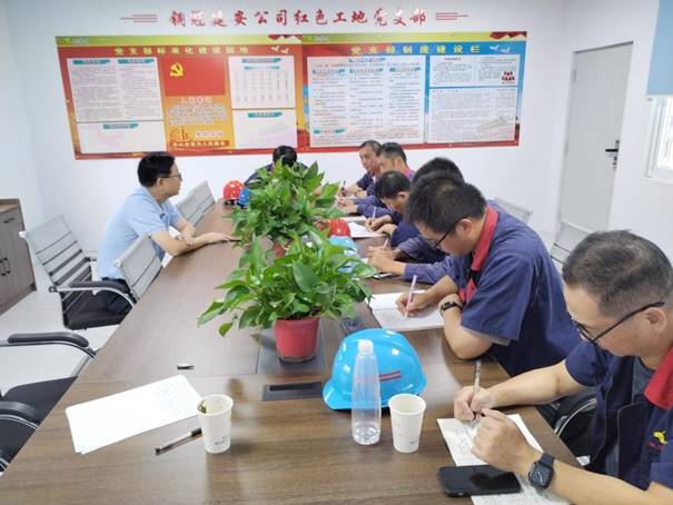 公司開展第三季度安全、環(huán)保、消防綜合檢查 